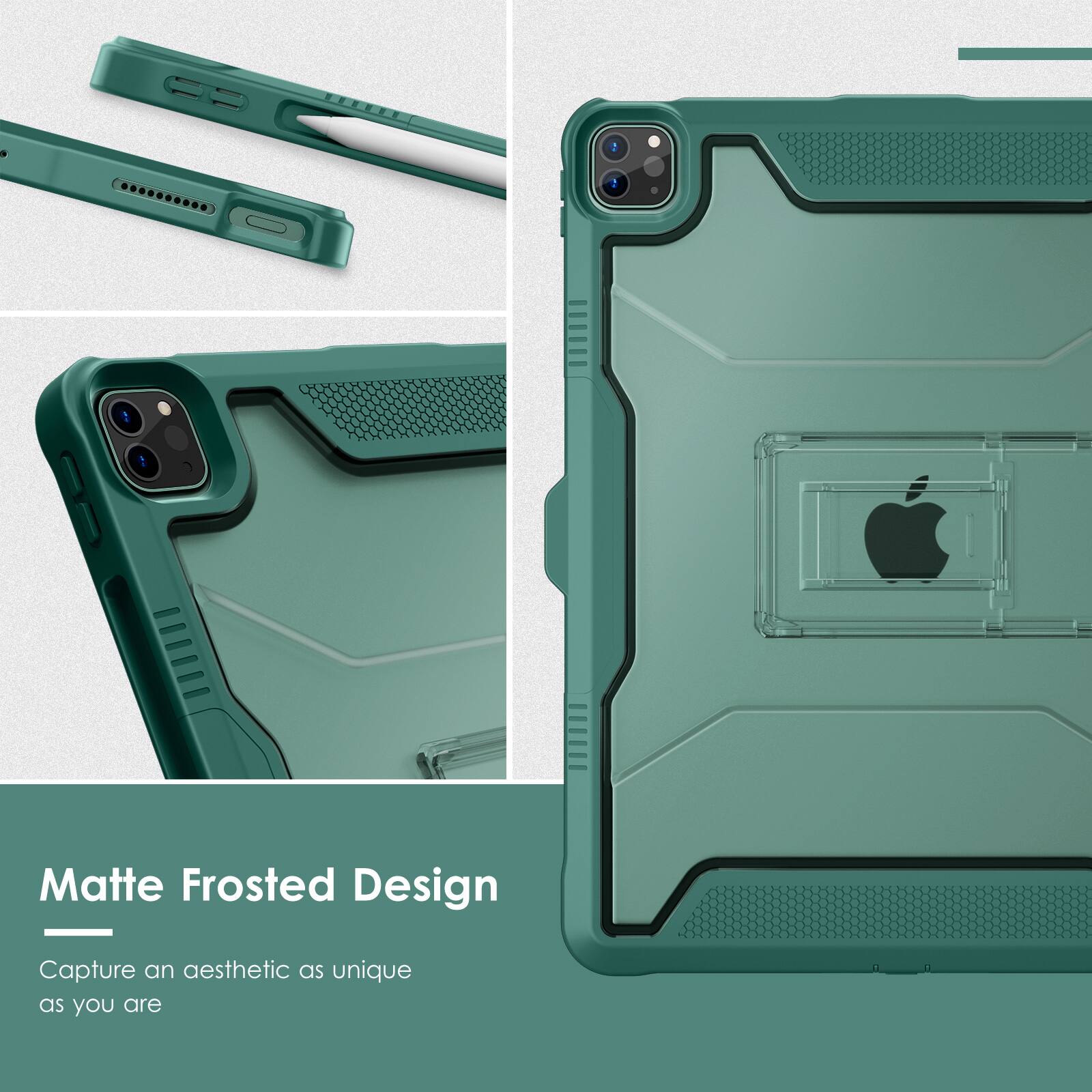 Matte Frosted Design  
Capture an aesthetic as unique as you are