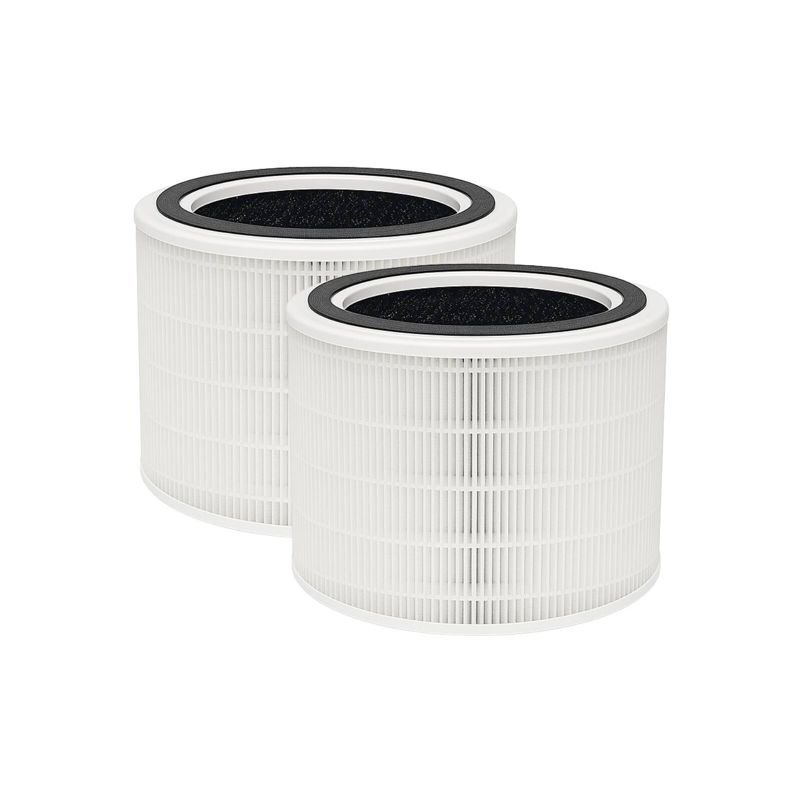 Front. Nispira - Nispira Core 200S Filter for LEVOIT Air Purifier H13 HEPA Activated Carbon 2 Pack.