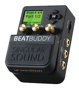Singular Sound - BeatBuddy Drum Sample Guitar Pedal, 10th Anniversary Edition