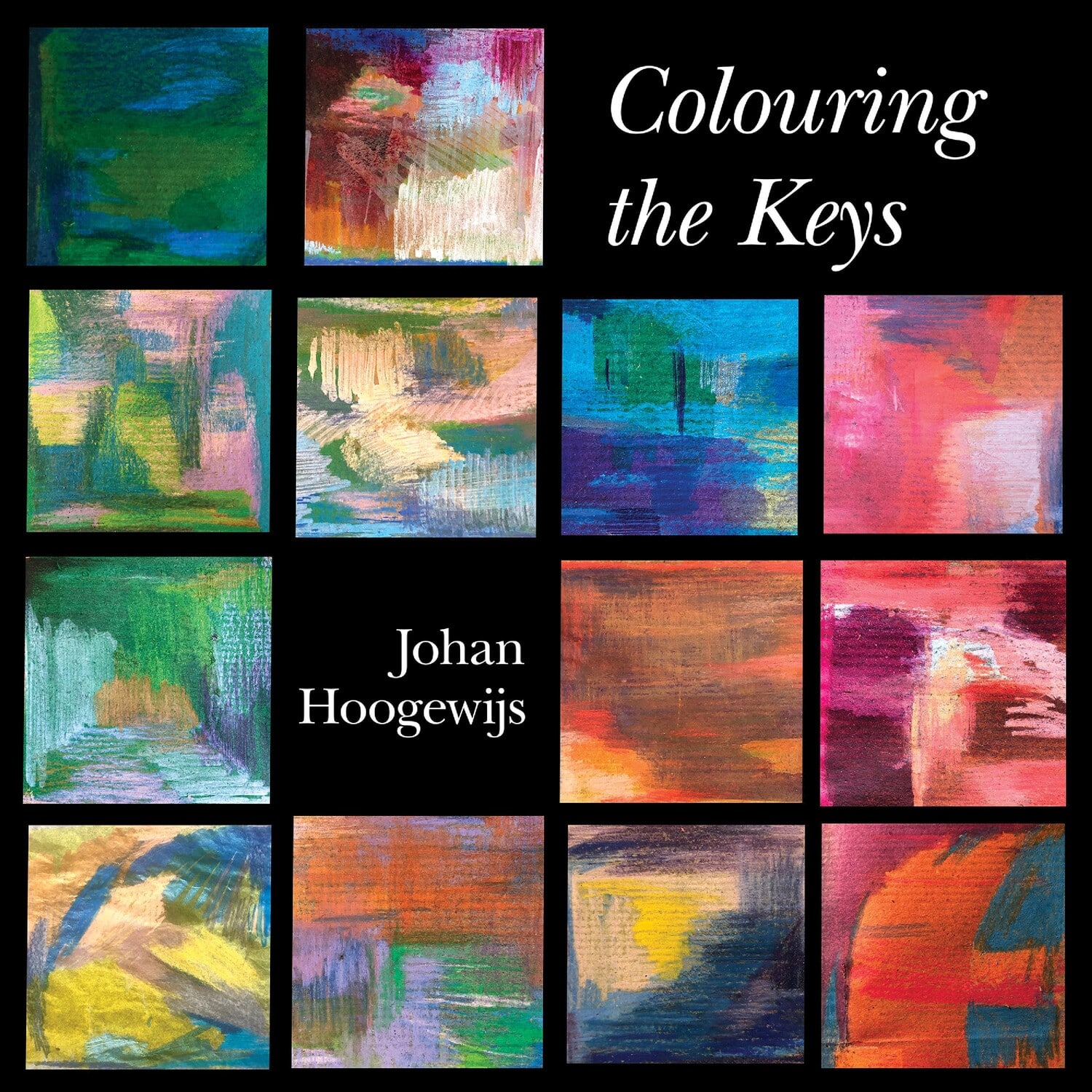 Johan Hoogewijs - Colouring the Keys  - COMPACT DISCS