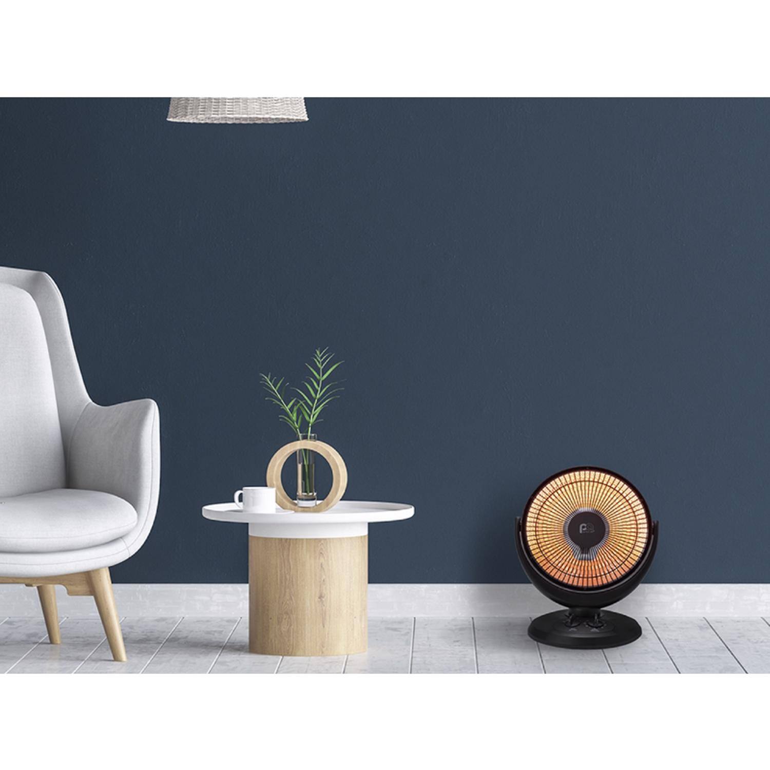 Angle. Perfect Aire - Perfect Aire 2730 Btu/h 150 sq ft Infrared Electric Parabolic Heater.