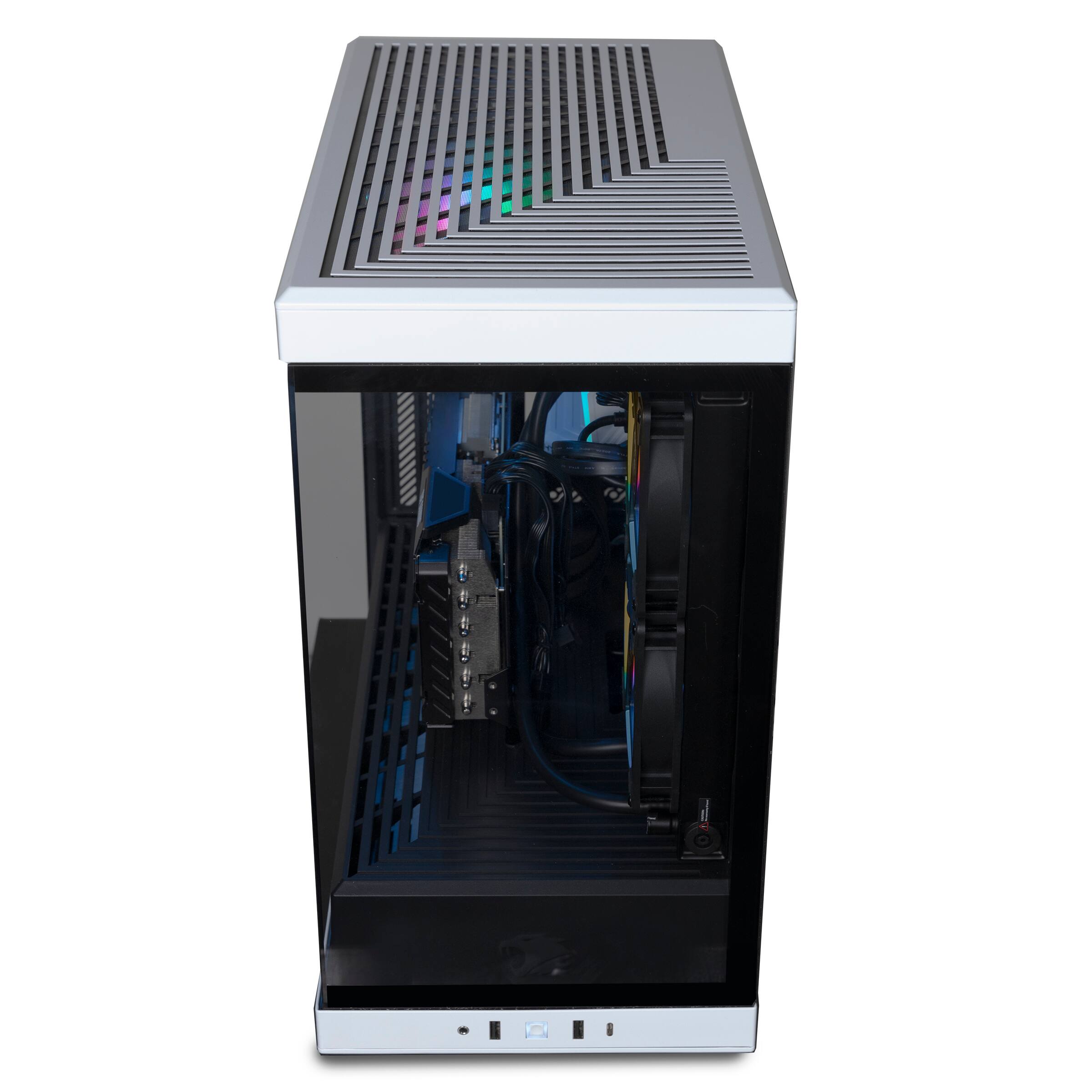 Alt View 12. iBUYPOWER - Y40 PRO Gaming Desktop PC - Intel Core i9 14900F, NVIDIA GeForce RTX 5080 16GB, 32GB DDR5 RGB,2TB NVMe - White.