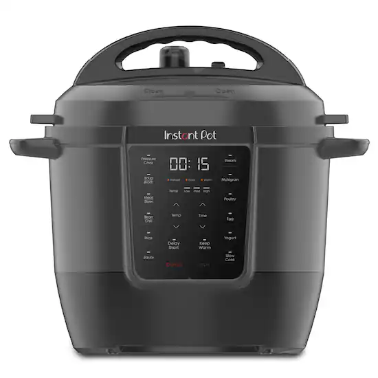 Instant Pot RIO 6QT Multi Cooker Black 112 0312 01 Best Buy