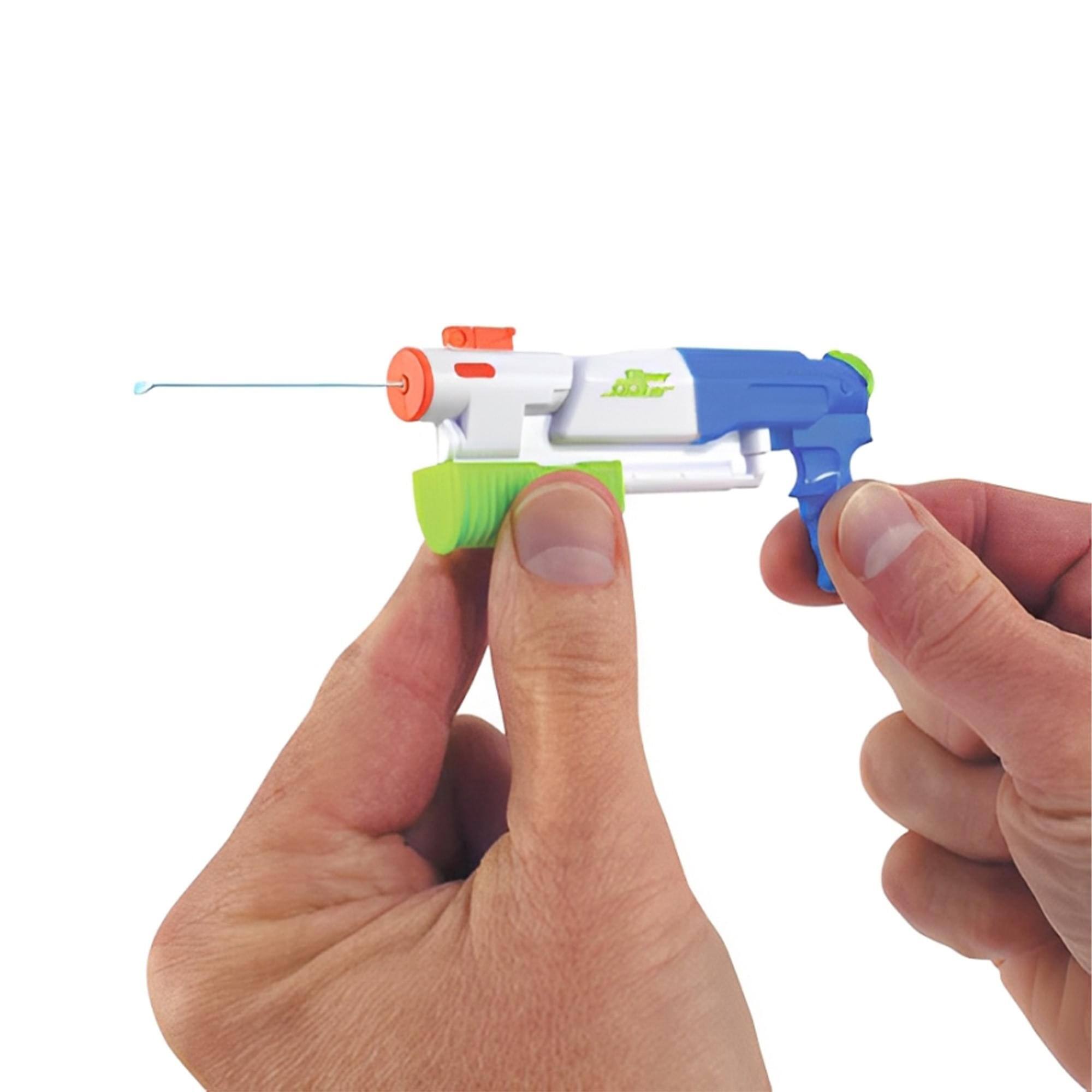 Alt View 3. Super Impulse - World's Smallest Super Soaker Water Gun | Scatter Blast - Blue.