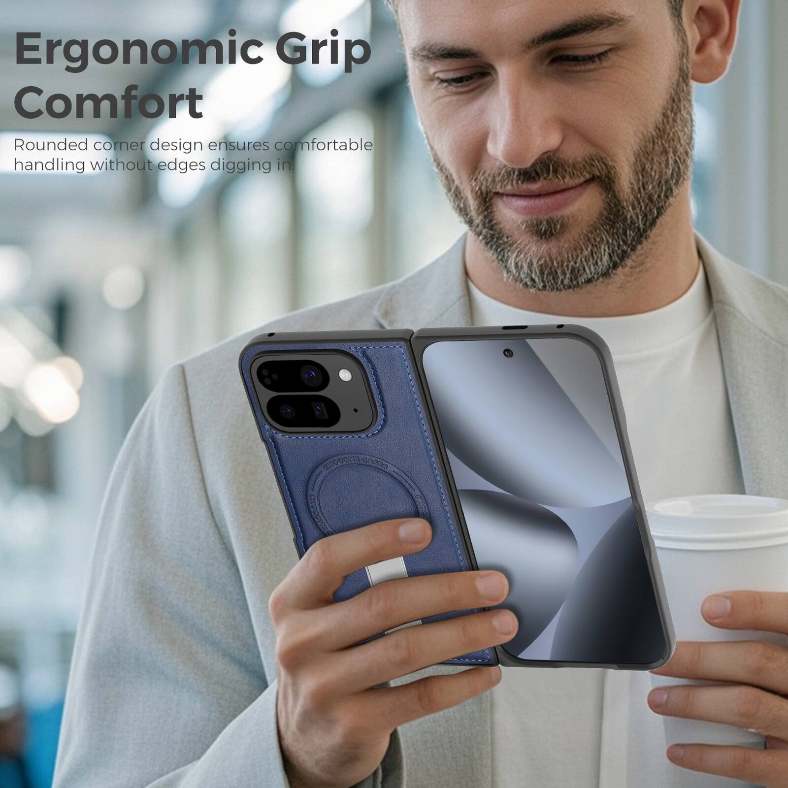 Ergonomic Grip Comfort

Rounded corner design ensures comfortable handling without edges digging in.