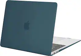 mosiso - Case for MacBook Air 13 inch A2337 M1 A2179 A1932 with Touch ID 2018-2022 - Teal Green