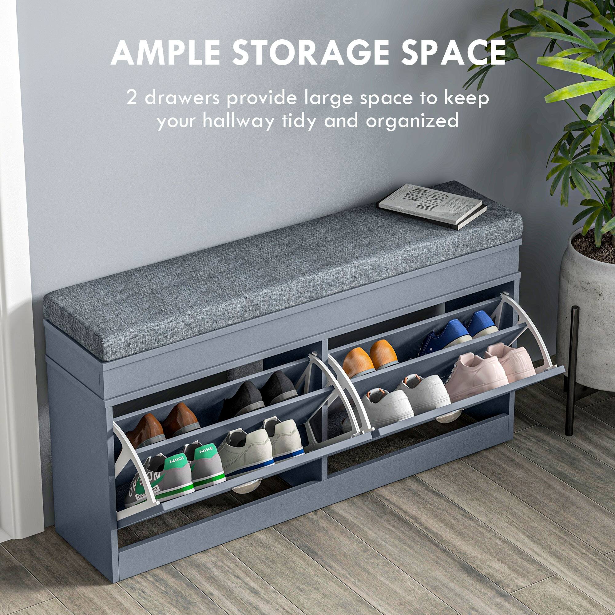 AMPLE STORAGE SPACE
2 drawers provide large space to keep your hallway tidy and organized
FHME M 53 d PAPE