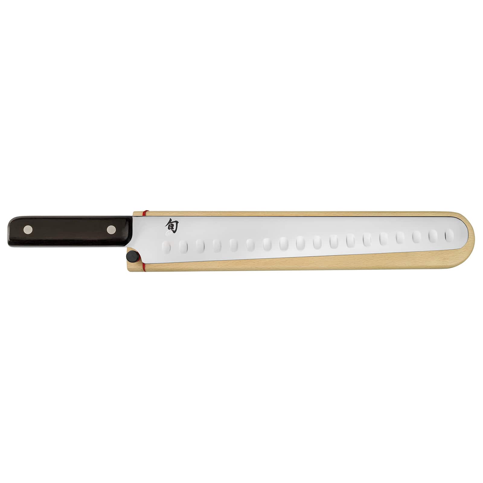 Shun - Classic 12-Inch Hollow Ground Brisket Knife with Saya - Black price history on PriceWatchPro