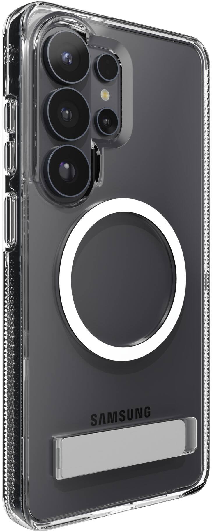 Alt View 15. ZAGG - Crystal Palace Snap Case with Kickstand for Samsung Galaxy S26 Ultra - Clear.