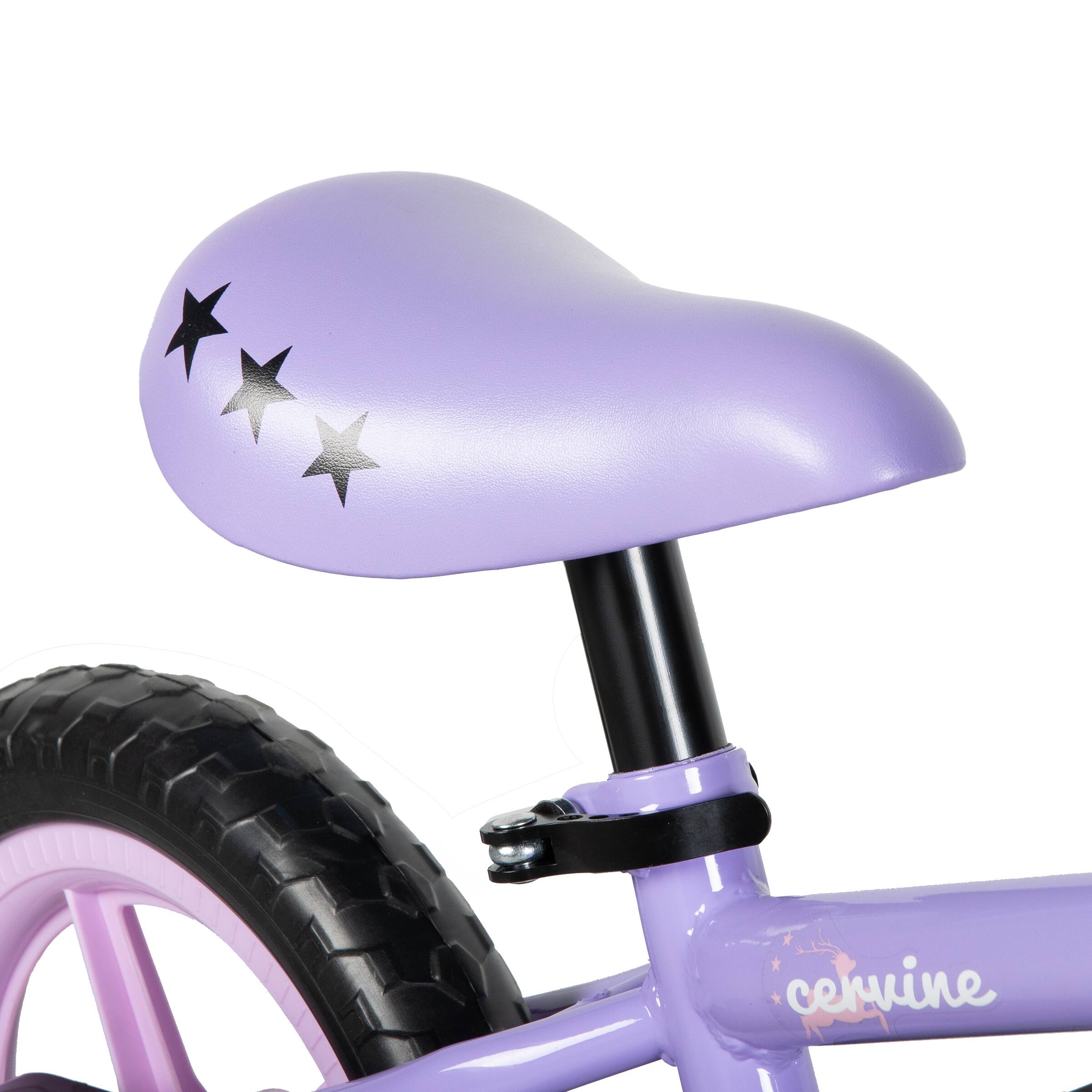 Alt View 5. JOYSTAR - JOYSTAR Cervine 10" Kids Bike with Training Wheels Basket, Coaster Brake Child's Bike for Ages 1-3 Boys Girls Purple - Purple.