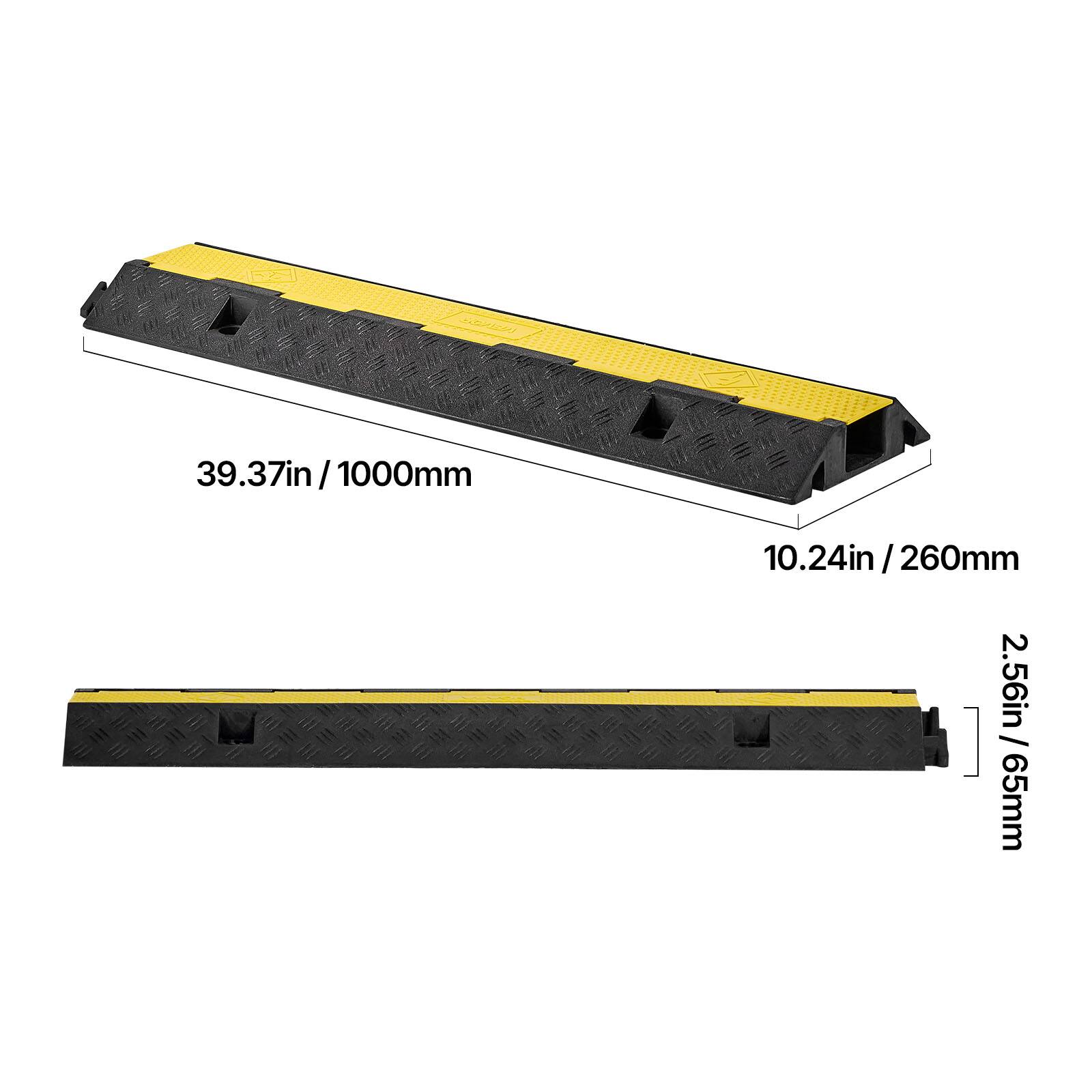 39.37in / 1000mm  
10.24in / 260mm  
2.56in / 65mm