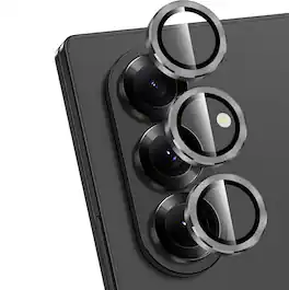 SaharaCase - Samsung Galaxy Z Fold7 Camera Lens Protector | Strong Titanium | 2-Pack - Clear