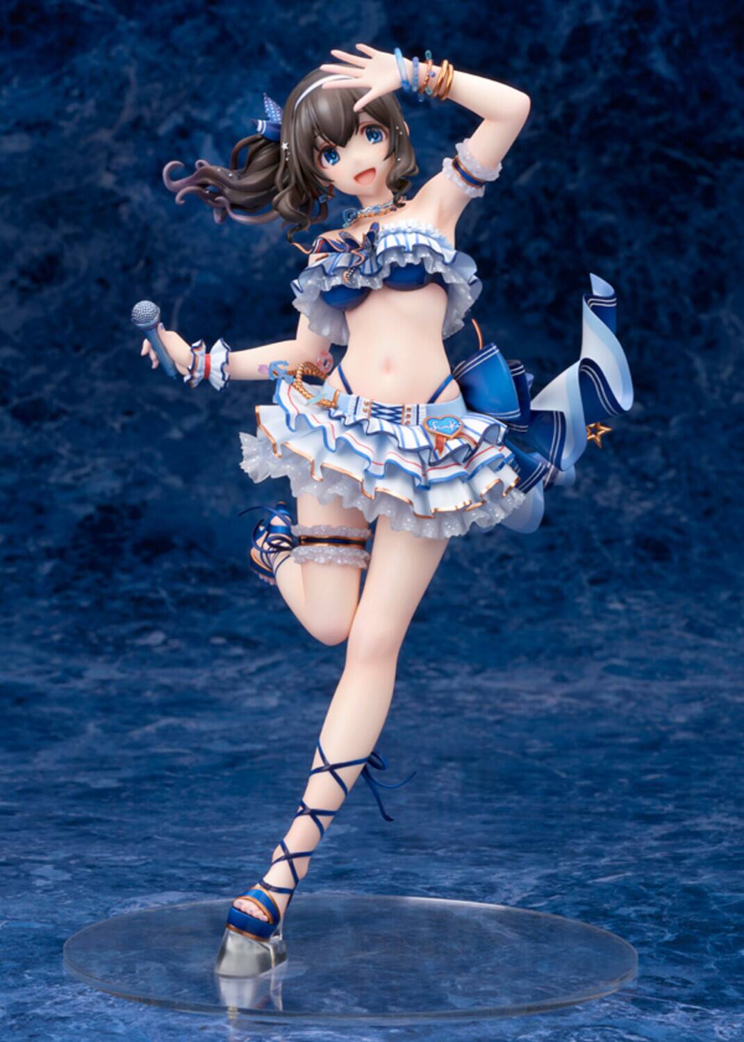 Alt View 1. PopMarket - Passage - Idolmaster CG - Fumika Sagisawa (Sea Breeze Ver.) 1/7 PVC Figure (Mr)   - Collectibles - Multicolor.