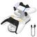 Front. Fosmon - For PS5 Charging Station, PS5 Controller Charger Station,PS5 Charging Dock,PS5 Controller Charger Dock for PlayStation 5 - White.