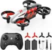 Front. Holy Stone - Holy Stone HS210T 2-in-1 Transforming Mini Drone with Land and Flight Modes - Red.