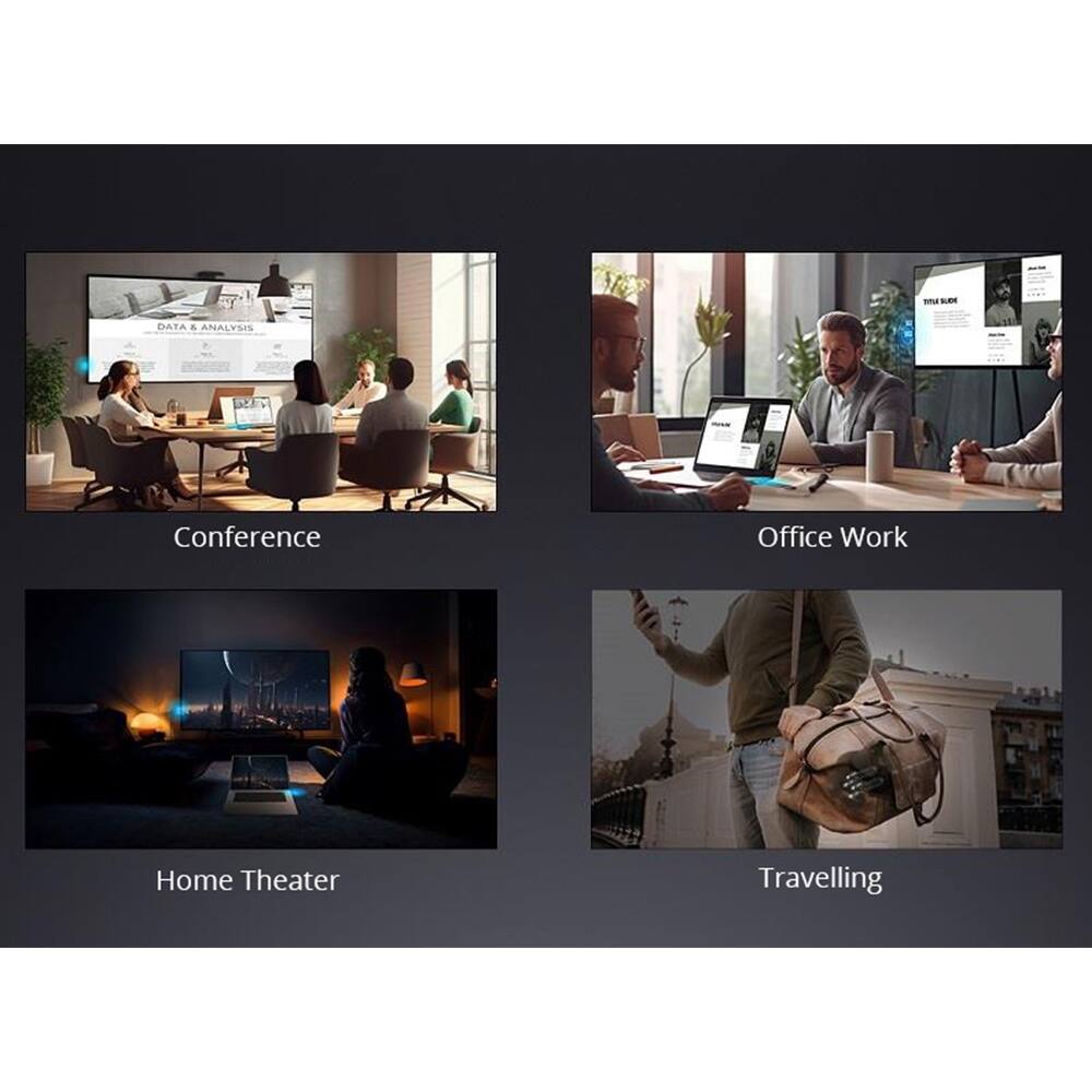 - DATA & ANALYSIS
- Conference
- Office Work
- Home Theater
- Travelling