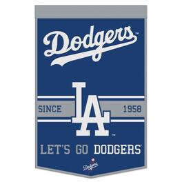 WinCraft - Los Angeles Dodgers 24" x 38" Primary Logo Banner - Multicolor