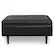 Alt View 12. Simpli Home - Shay Mid Century Large Square Coffee Table Storage Ottoman - Distressed Black.
