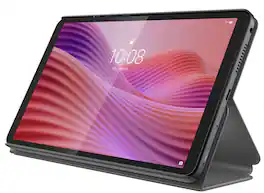 Lenovo - Tab One / K9 with Folio Case - MediaTek Helio G85 / 4GB RAM / 64 GB / 8.7" / Android 14 / Luna Grey - Gray
