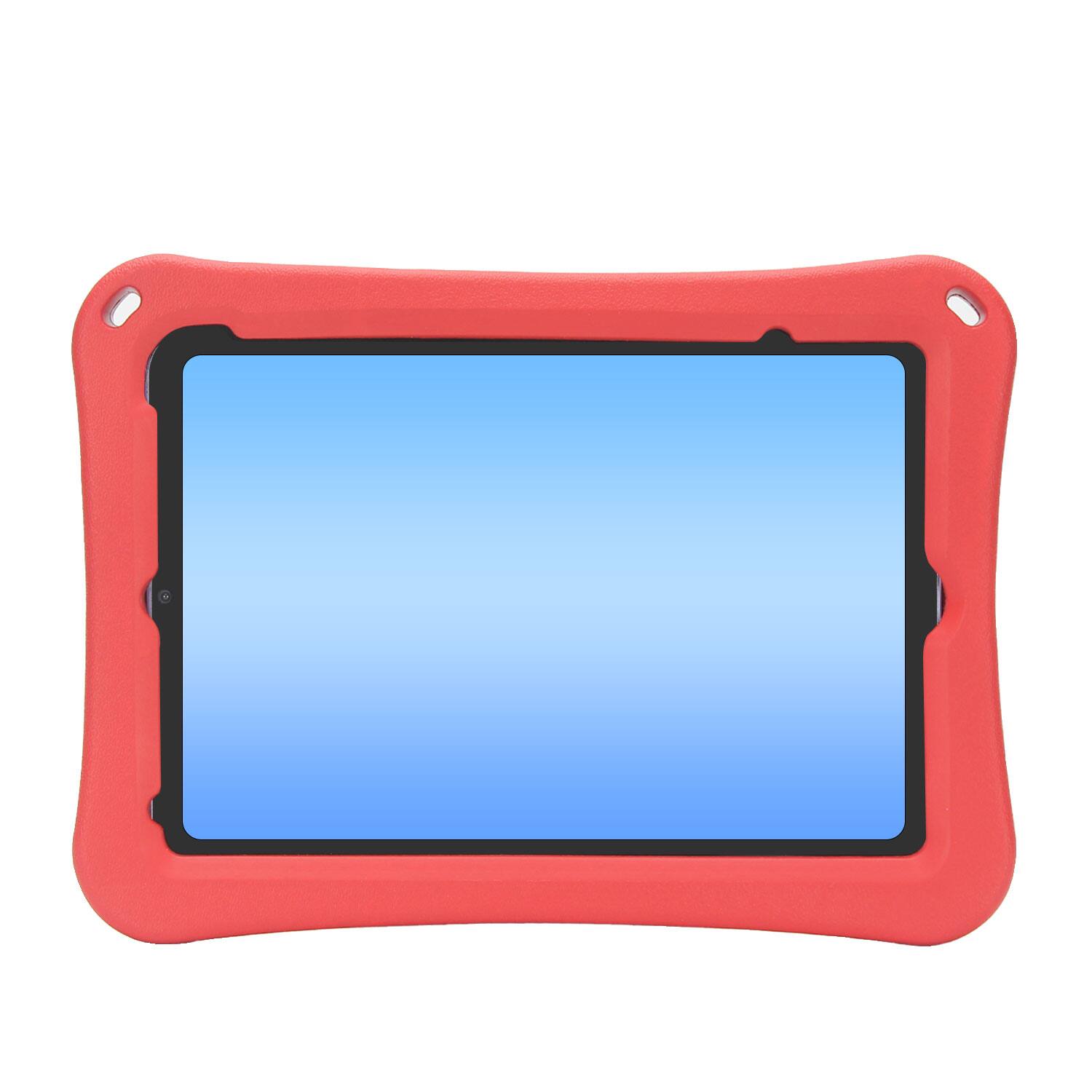 Alt View 1. Dteck - for Apple iPad mini (A17 Pro) 2024/iPad mini 6th Gen 8.3-inch 2021 Rugged Case,Shockproof TPU Cover with Rotating Stand - Red.