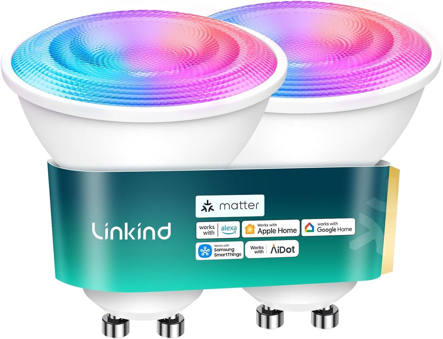 matter Works with Alexa  
Works with Apple Home  
Works with Samsung SmartThings  
Works with AiDot  
Works with Google Home