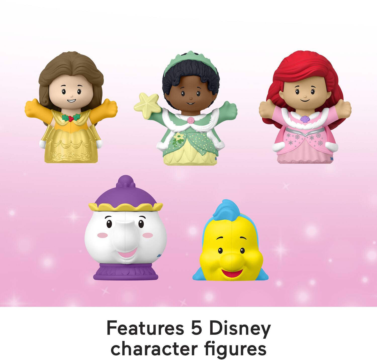 Features 5 Disney character figures