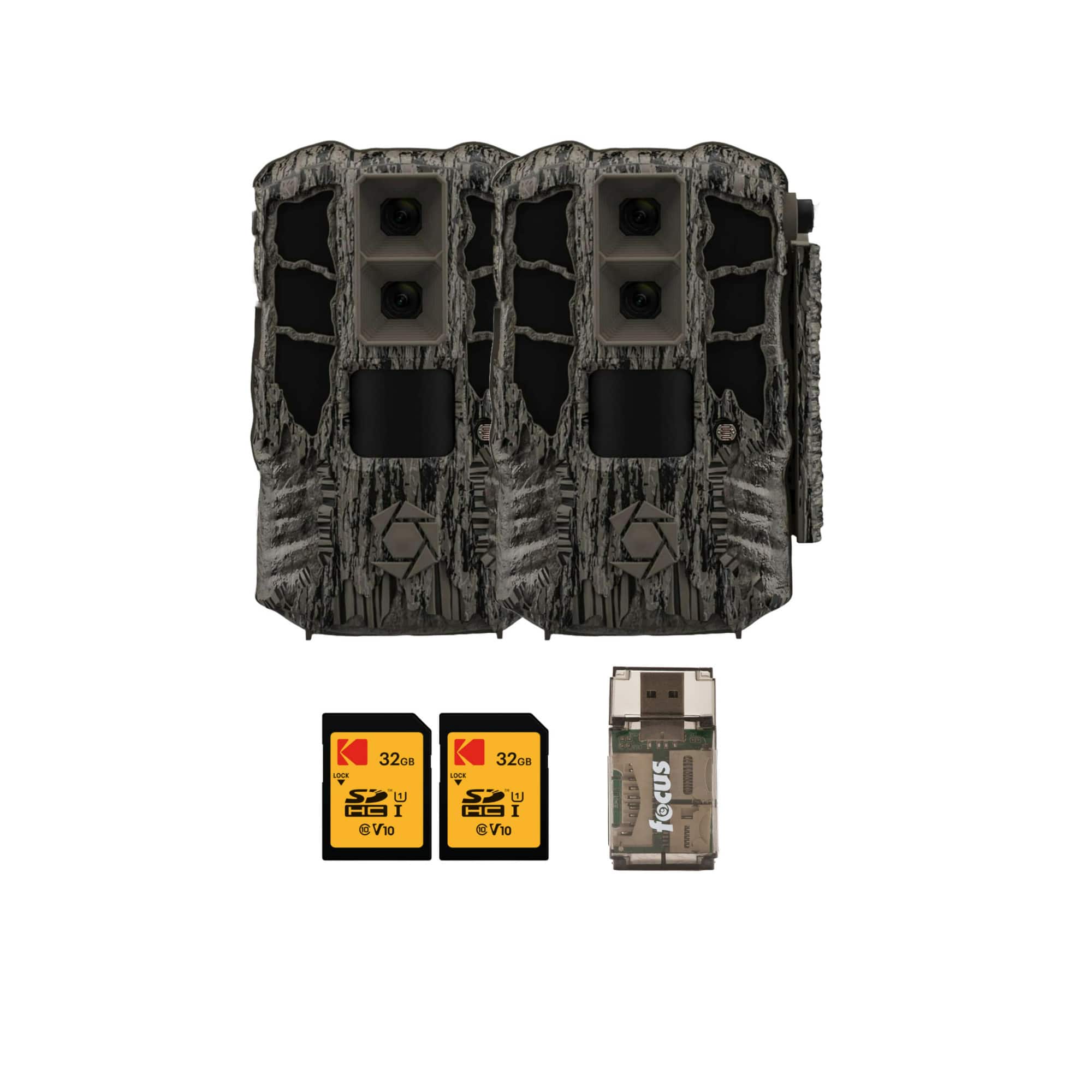 Bundle - Stealth Cam - Spectre 4K Pro 56MP Cellular Trail Camera (2-Pack) with Accessories