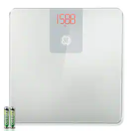 FINEAK - Smart Bluetooth Digital Bathroom Scale for Weight & BMI - Silver Grey