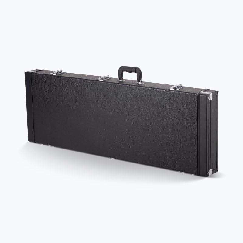 Alt View 6. On Stage Stands - On-Stage GCE6000B Electric Guitar Hard Case, Black - Black.