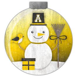 Fan Creations - Appalachian State Mountaineers 12'' Snow Globe Wall Art - Multicolor