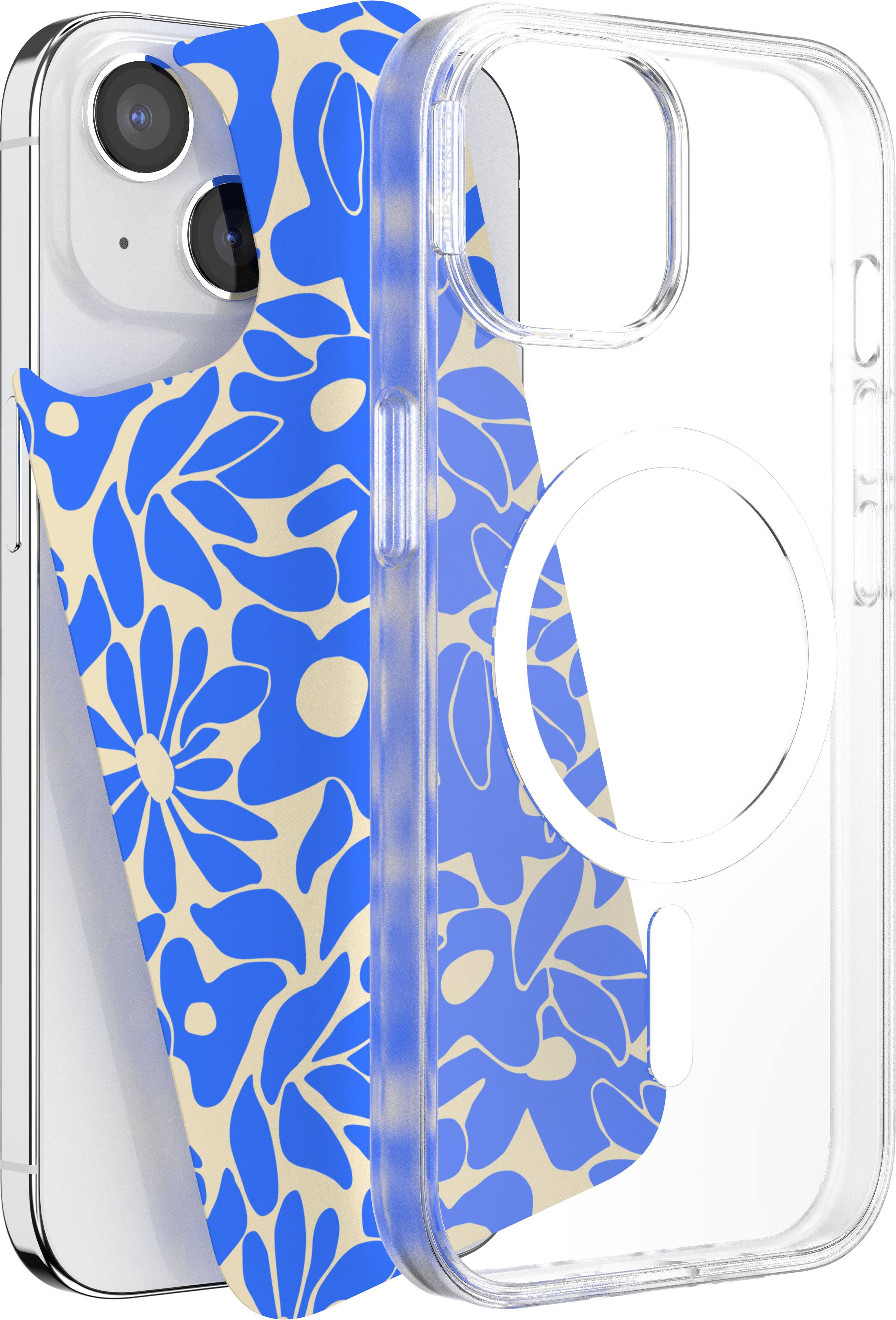 Left. PopSockets - Looks iPhone 15 Swappable Graphic Case Inserts (3 per pack) - compatible with PopSockets PopCase only - Multi Collection.