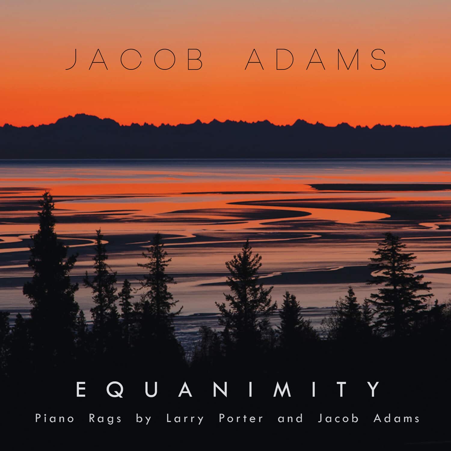 Jacob Adams - EQUANIMITY: PIANO RAGS BY LARRY PORTER & JACOB ADAMS  - COMPACT DISCS