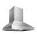 Back. ZLINE - ZLINE 48 in. Externally Vented Wall Mount Outdoor Grill Range Hood (GOW1-48) - Stainless Steel.