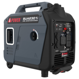 A-iPower - SUA2301i 2300W Portable Gas Inverter Generator Quiet RV Ready Lightweight CO Sensor Backup Power