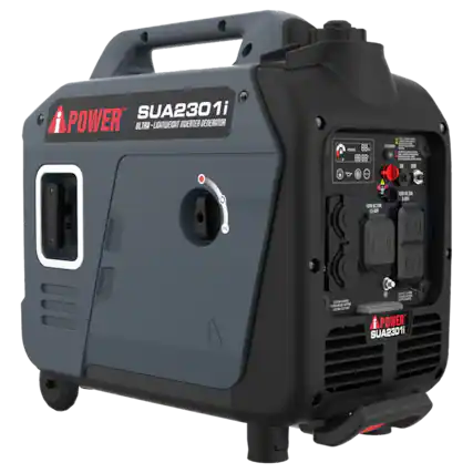 * M SUA2301 i POWER ULTRA - LIGHTWEIGHT INVERTER GENERATOR - BB. 8888 a COS - 75 LN C 20 5.30 SO & 23 N - M . I A E APOWER SUA2301 i
