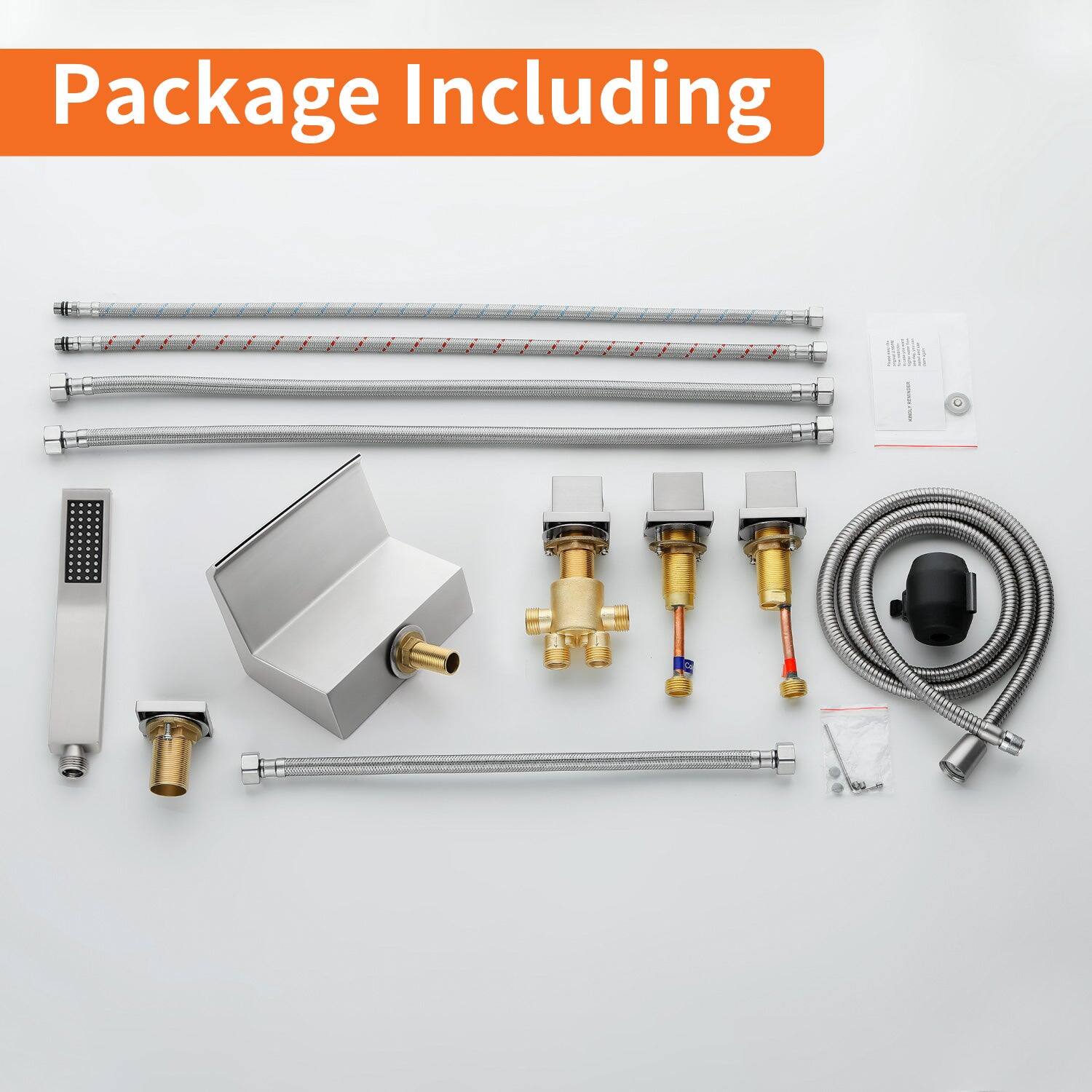 Package Including

- 3 x Shower Hose
- 1 x Shower Head
- 1 x Hand Shower
- 1 x Wall Mount
- 1 x Faucet
- 1 x Faucet Handle
- 1 x Hose Connector
- 1 x Hose Connector
- 1 x Hose Connector
- 1 x Hose Connector
- 1 x Hose Connector
- 1 x Hose Connector
- 1 x Hose Connector
- 1 x Hose Connector
- 1 x Hose Connector
- 1 x Hose Connector
- 1 x Hose Connector
- 1 x Hose Connector
- 1 x Hose Connector
- 1 x Hose Connector
- 1 x Hose Connector
- 1 x Hose Connector
- 1 x Hose Connector
- 1 x Hose Connector
- 1 x Hose Connector
- 1 x Hose Connector
- 1 x Hose Connector
- 1 x Hose Connector
- 1 x Hose Connector
- 1 x Hose Connector
- 1 x Hose Connector
- 1 x Hose Connector
- 1 x Hose Connector
- 1 x Hose Connector
- 1 x Hose Connector
- 1 x Hose Connector

