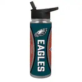 Great American Products - Philadelphia Eagles 24oz. Jr. Thirst Game Ball Hydration Bottle - Brown