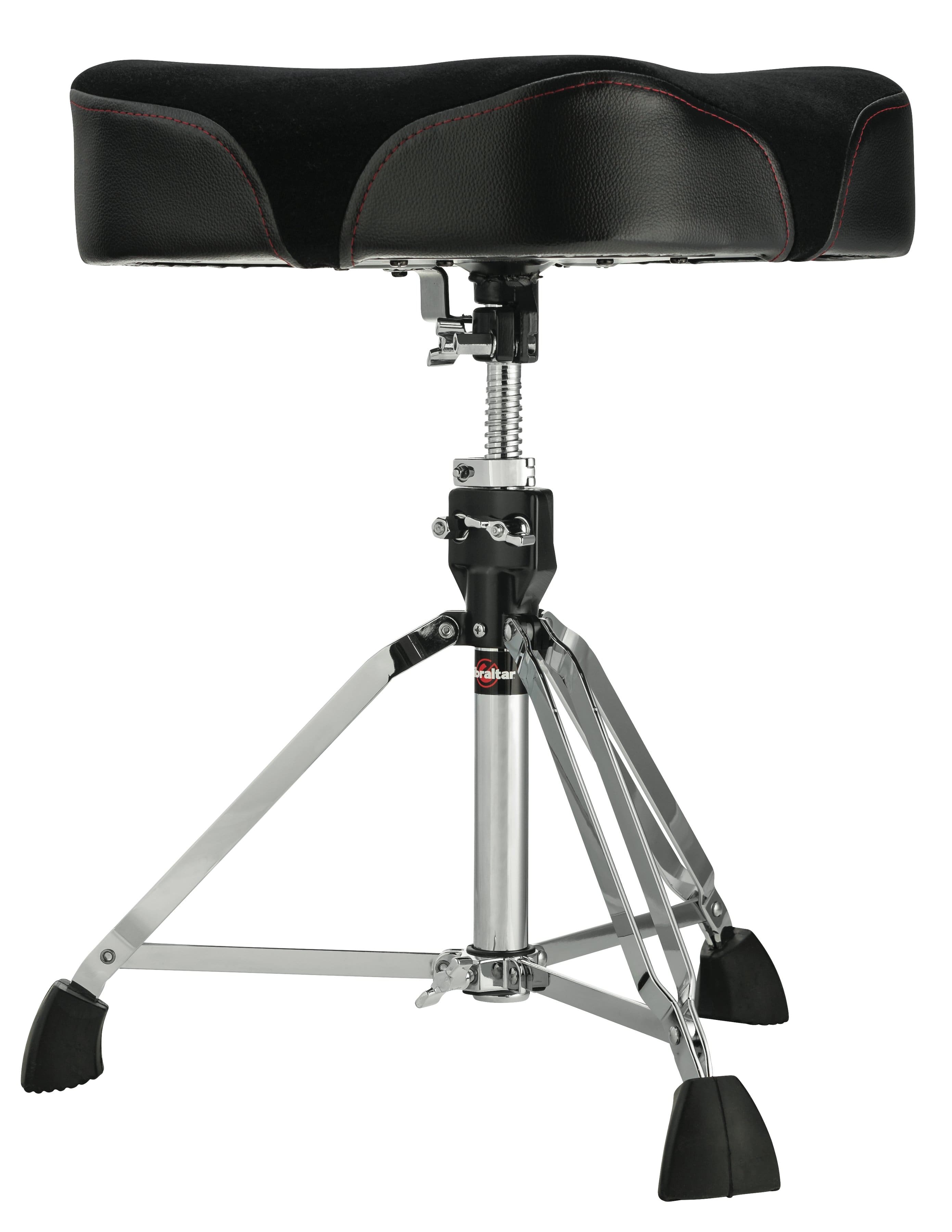 Gibraltar Hardware - Cordura Saddle Drum Throne, 18” Oversized Memory Foam Seat, Threaded Height Adjustment with Memory Lock price history on PriceWatchPro
