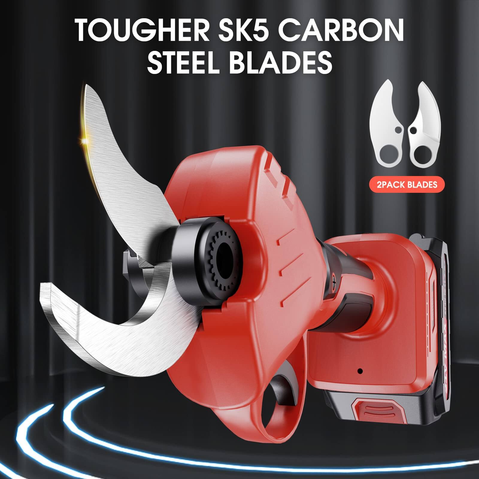 TOUGHER SK5 CARBON STEEL BLADES  
2PACK BLADES