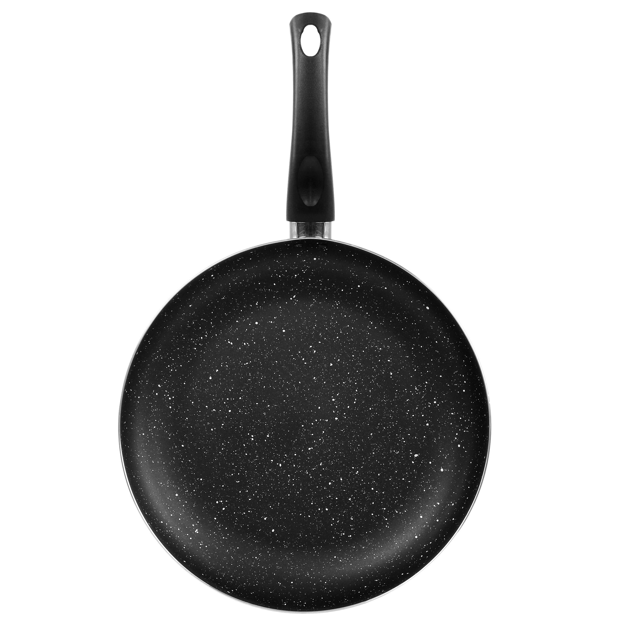 Alt View 1. Oster - Oster Luneta 12 Inch Aluminum Nonstick Frying Pan With Bakelite Handle in Black - Black.