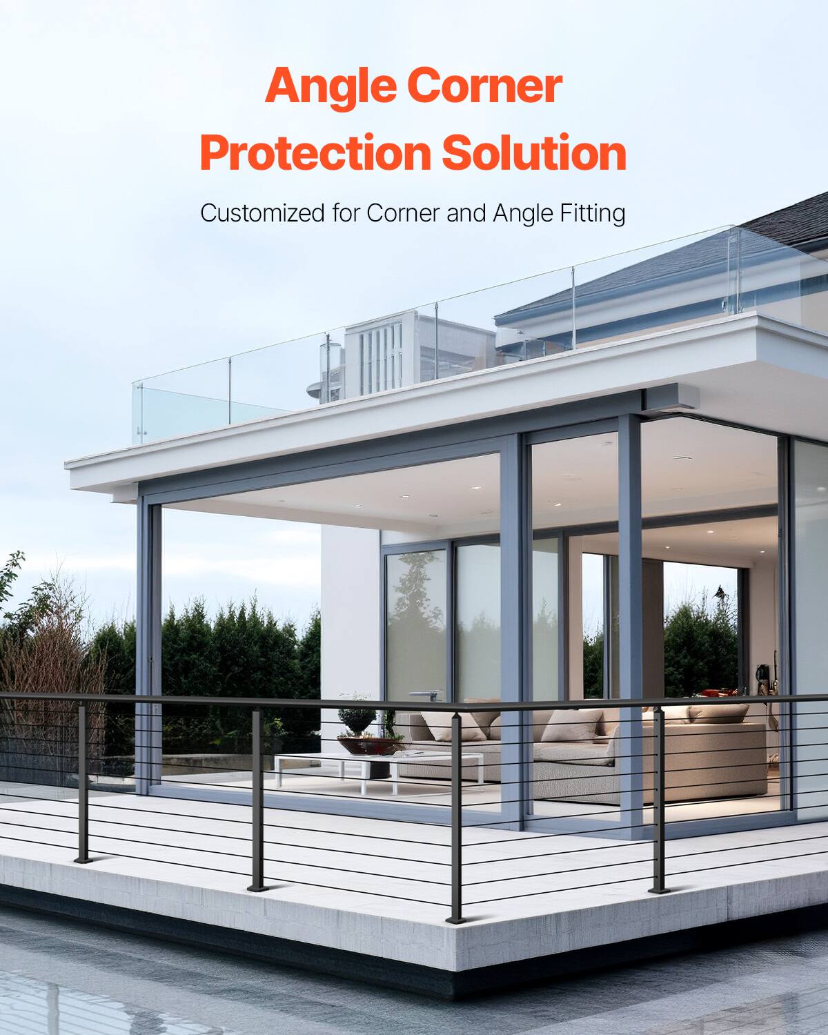 Angle Corner Protection Solution  
Customized for Corner and Angle Fitting