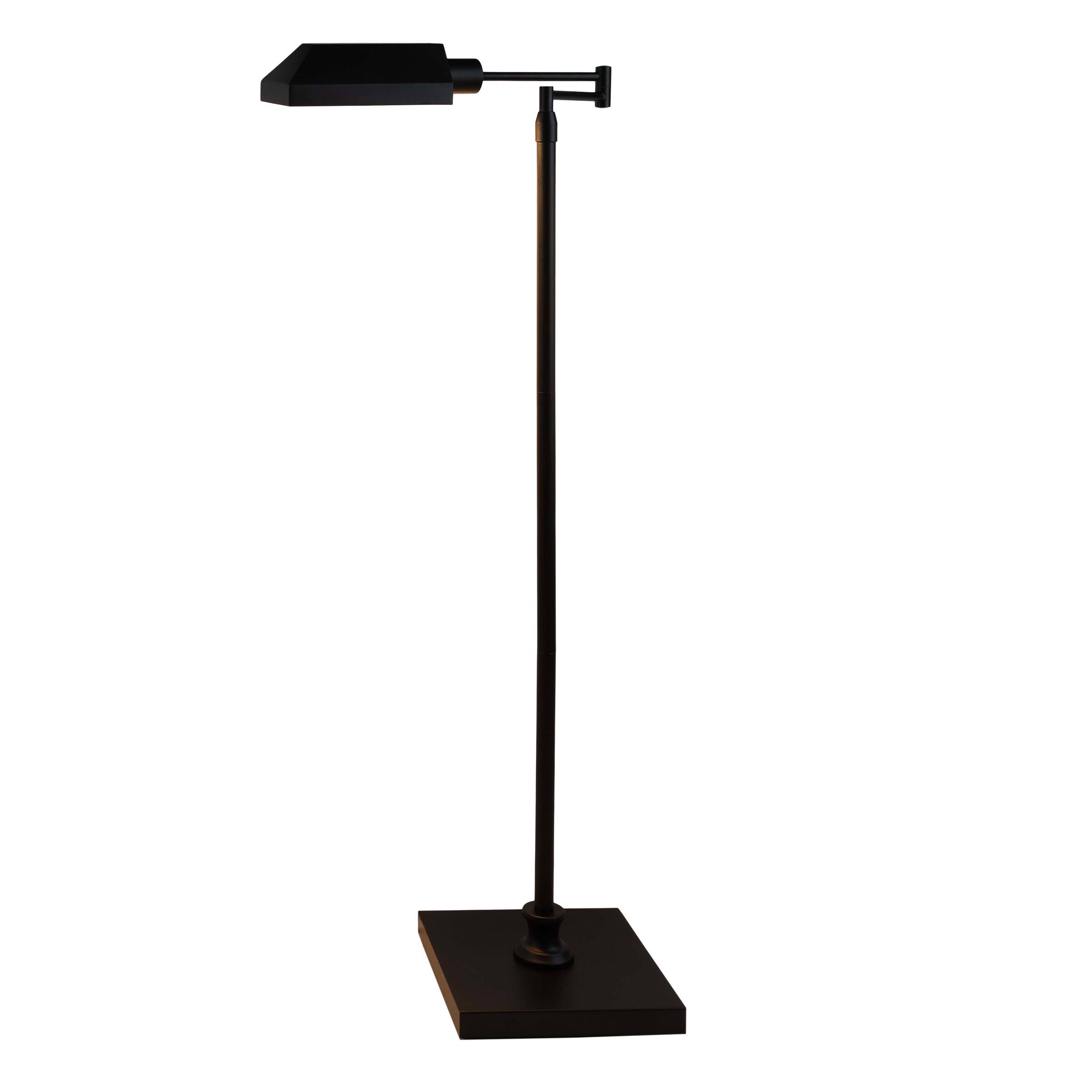 Angle. Lavish Home - Adjustable Floor Lamp with 360 Degree Swing Arm.