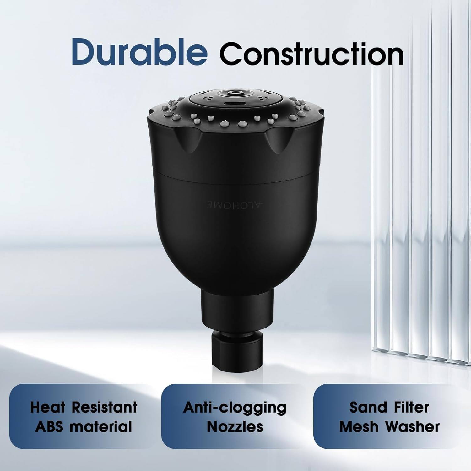 Durable Construction

Heat Resistant ABS material

Anti-clogging Nozzles

Sand Filter Mesh Washer