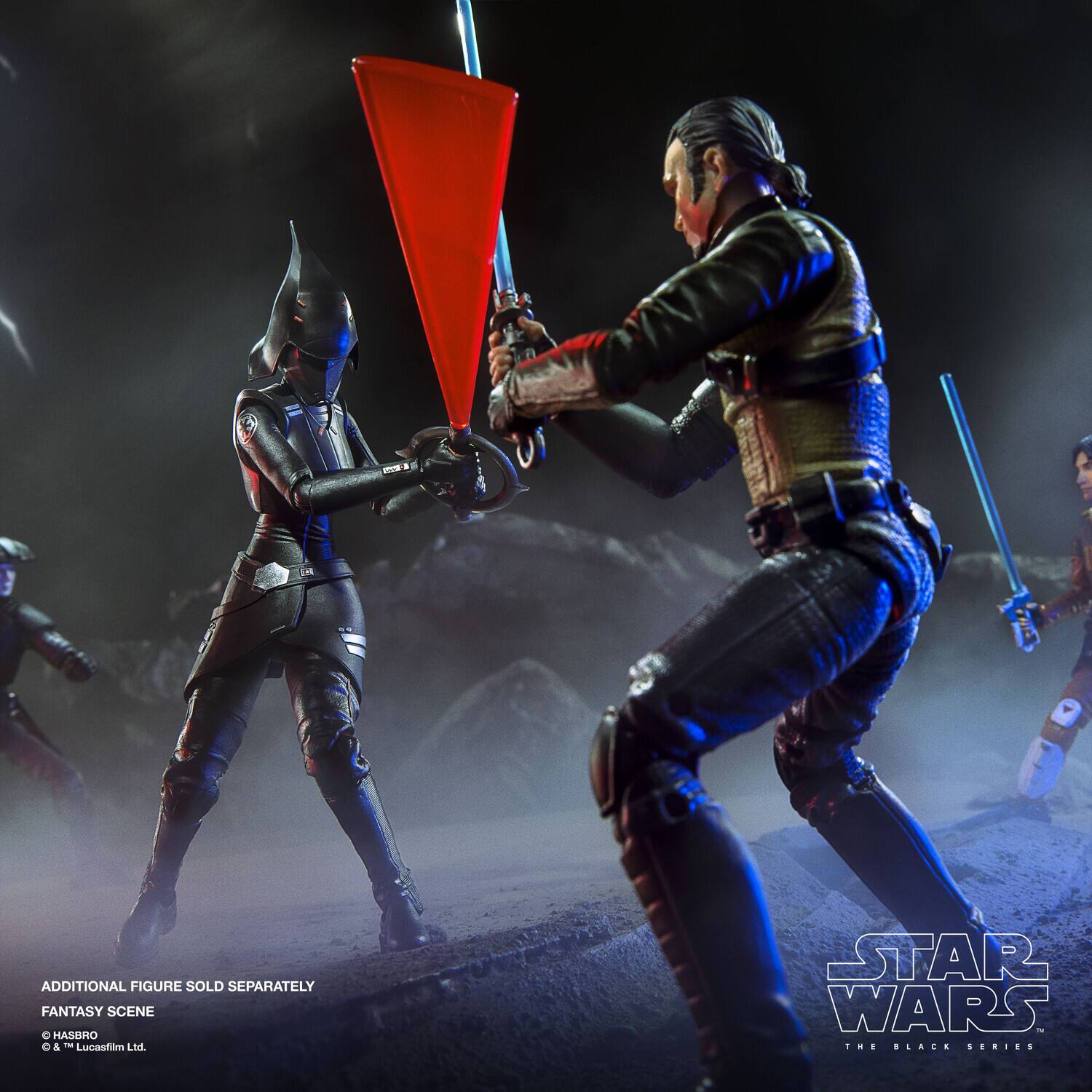 ADDITIONAL FIGURE SOLD SEPARATELY  
FANTASY SCENE  
© HASBRO  
© & ™ Lucasfilm Ltd.  
STAR WARS  
THE BLACK SERIES