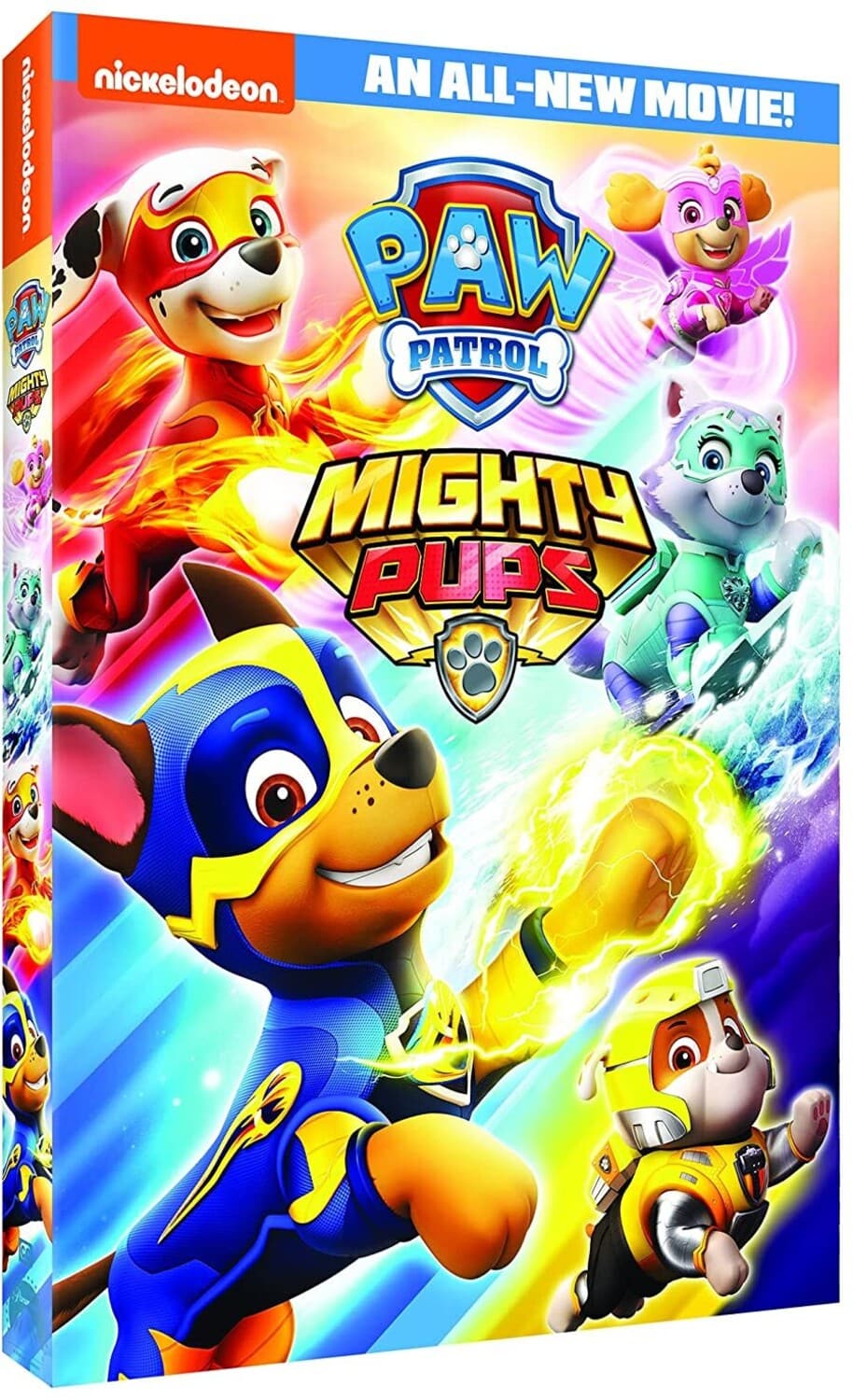Front. Paw Patrol: Mighty Pups   - DVD.
