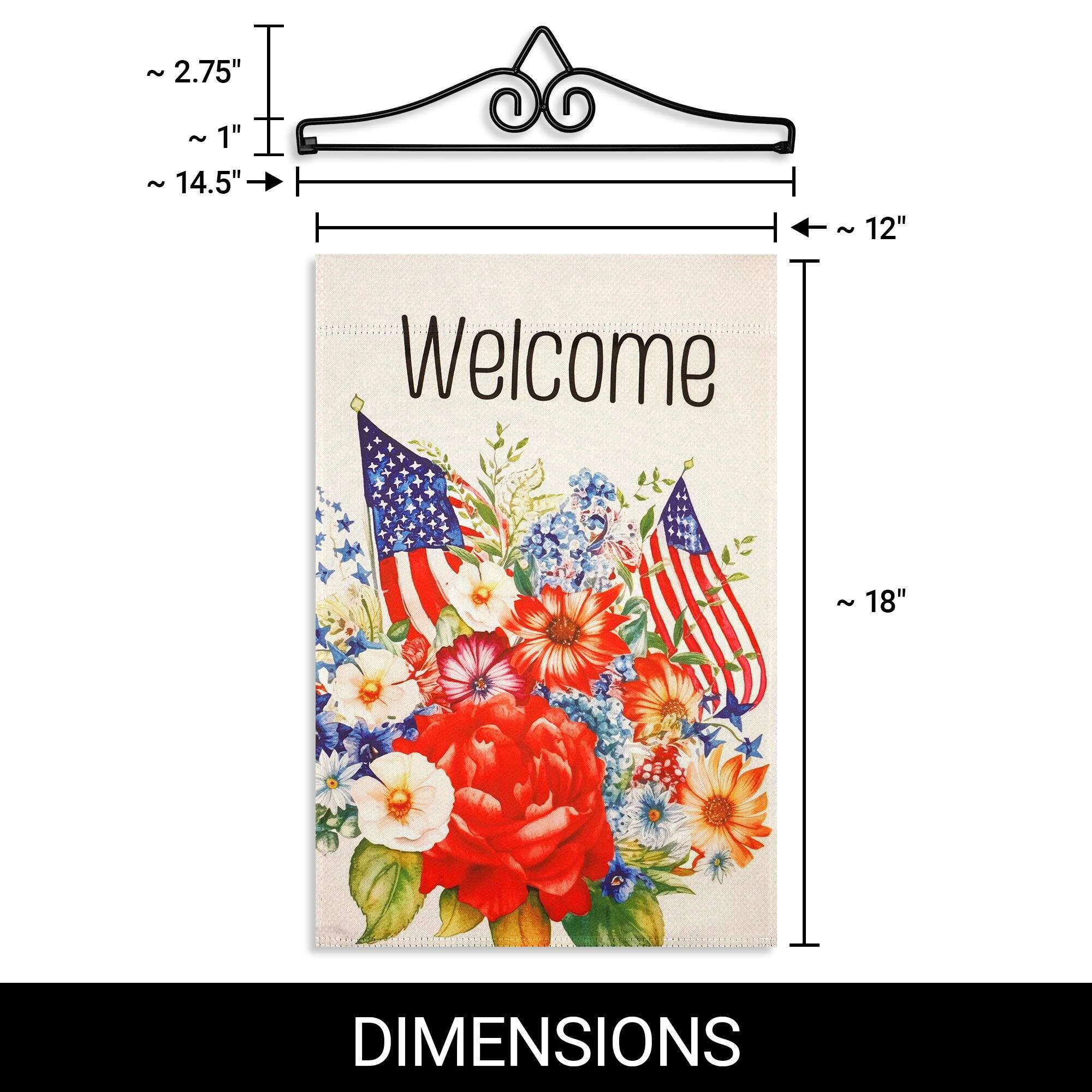 - ~2.75"
- ~1"
- ~14.5"
- ~12"
- Welcome
- ~18"
- DIMENSIONS
