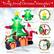 Create Strong Christmas Atmosphere:
* Christmas Tree
* Tree Top Star
* Lifelike Santa Claus
* Gift Boxes
* Lovely Snowman