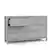 Left. Storkcraft - Alpine 6-Drawer Double Dresser - Pebble Gray.
