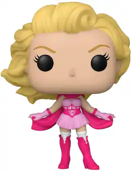 DC Comics Funko POP Vinyl Figure | Breast Cancer Awareness Bombshell Supergirl - Pink