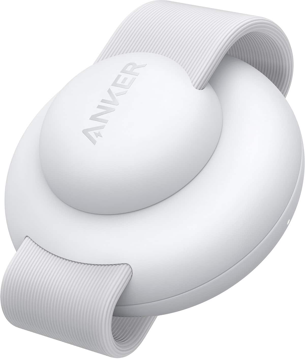 Back. Anker - MagGo 15W Qi2 Certified Wireless Charging Pad (3-in-1, Foldable Pad) for iPhone - White.